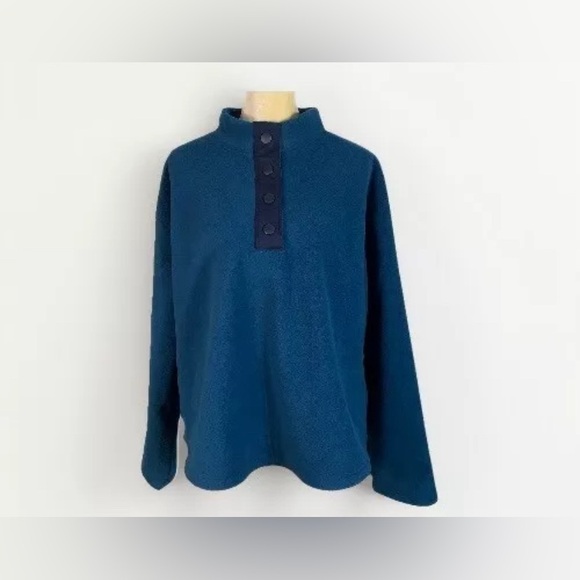 Draper James Turtleneck Pullover Fleece Size XXL EUC - Picture 5 of 13